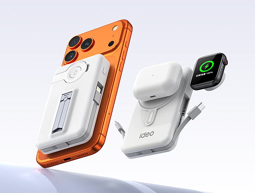 磁吸充电宝 - 建模渲染