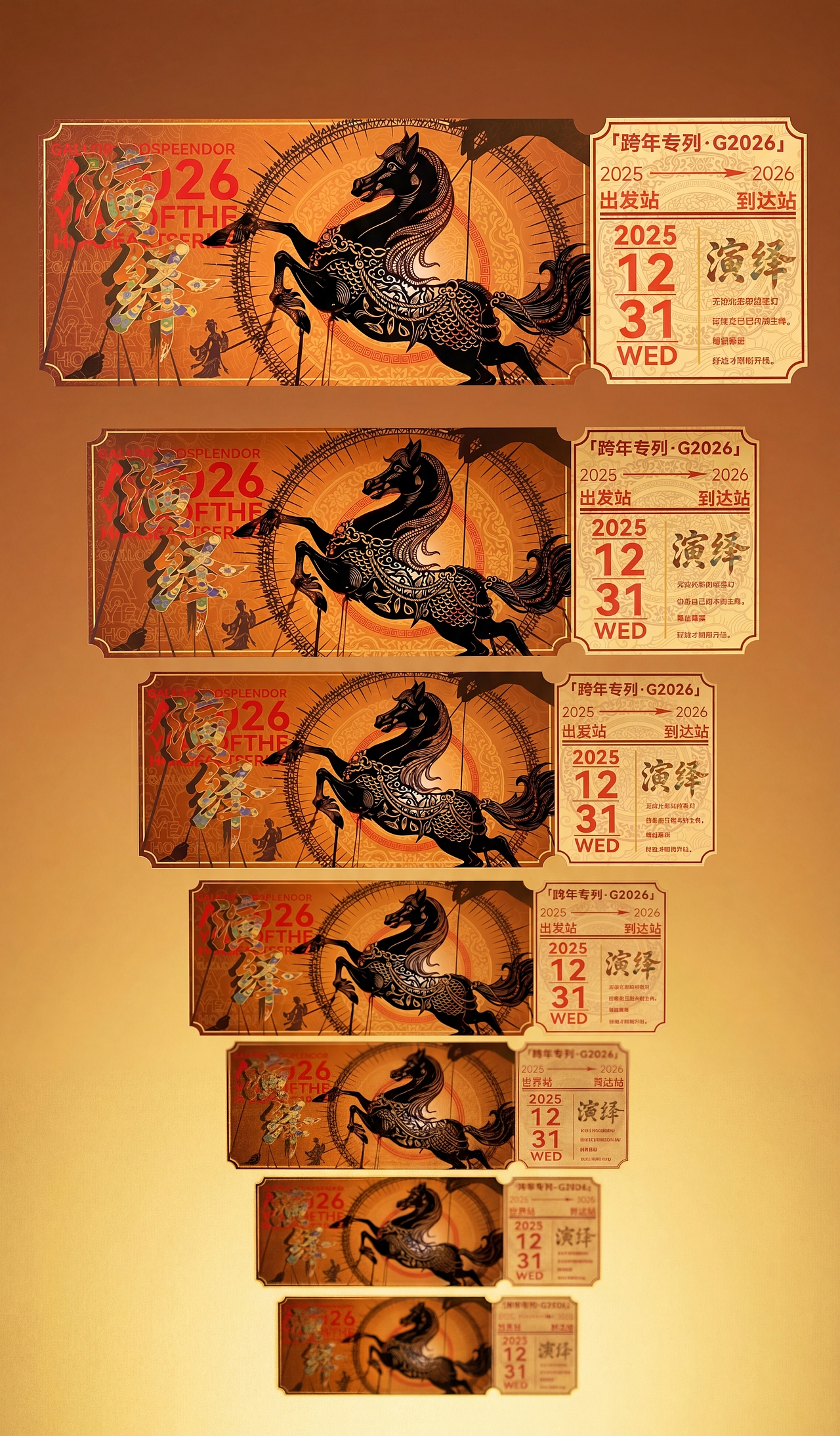 马年设计第一弹-皮影戏（图ZMzk5OTA3NzUy） - 宣传物料 - 站酷设计师小林等待美好原创素材 - 站酷ZCOOL