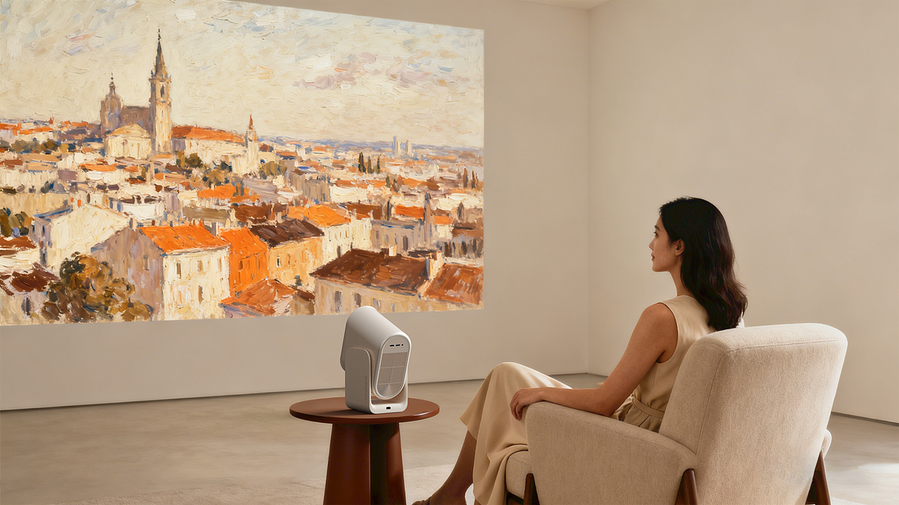 Luminara投影仪（图ZMzk5OTEwNTcy） - 电子产品 - 站酷设计师MagieeWang原创素材 - 站酷ZCOOL