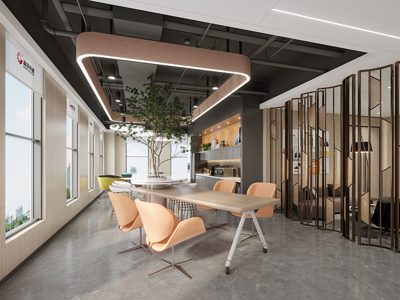 现代风格办公室