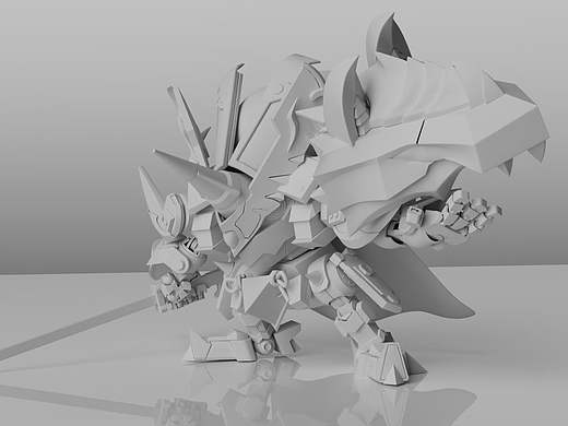 手搓三代魔动王（个人主页-ZNzI4ODUxNDA=） - 产品 - 站酷设计师牢咤c4d原创素材 - 站酷ZCOOL