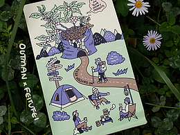 风味探索与自然体验 咖啡豆袋设计