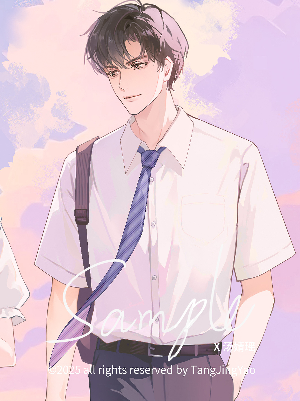 《深情可抵岁月长》小说插图（图ZMzk5OTIwMDAw） - 商业插画 - 站酷设计师汤婧瑶原创素材 - 站酷ZCOOL