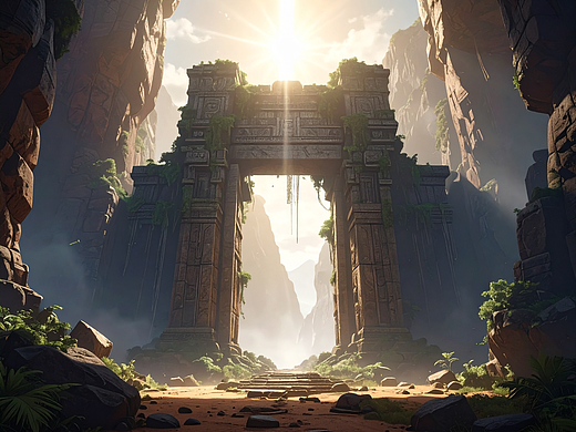 PS 样式参考:3D 白模直接出原画?概念美术的“光影魔术手”