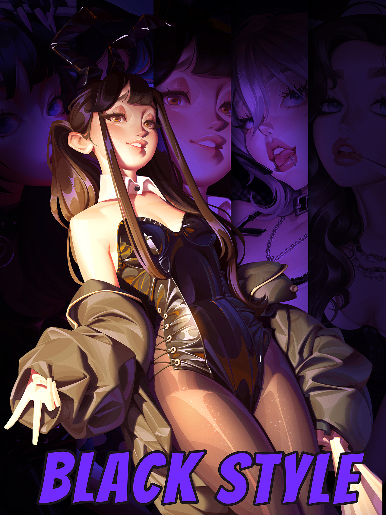 BLACK STYLE🖤（图ZMzk5OTI1Nzky） - 创作习作 - 站酷设计师Tatooine1986原创素材 - 站酷ZCOOL