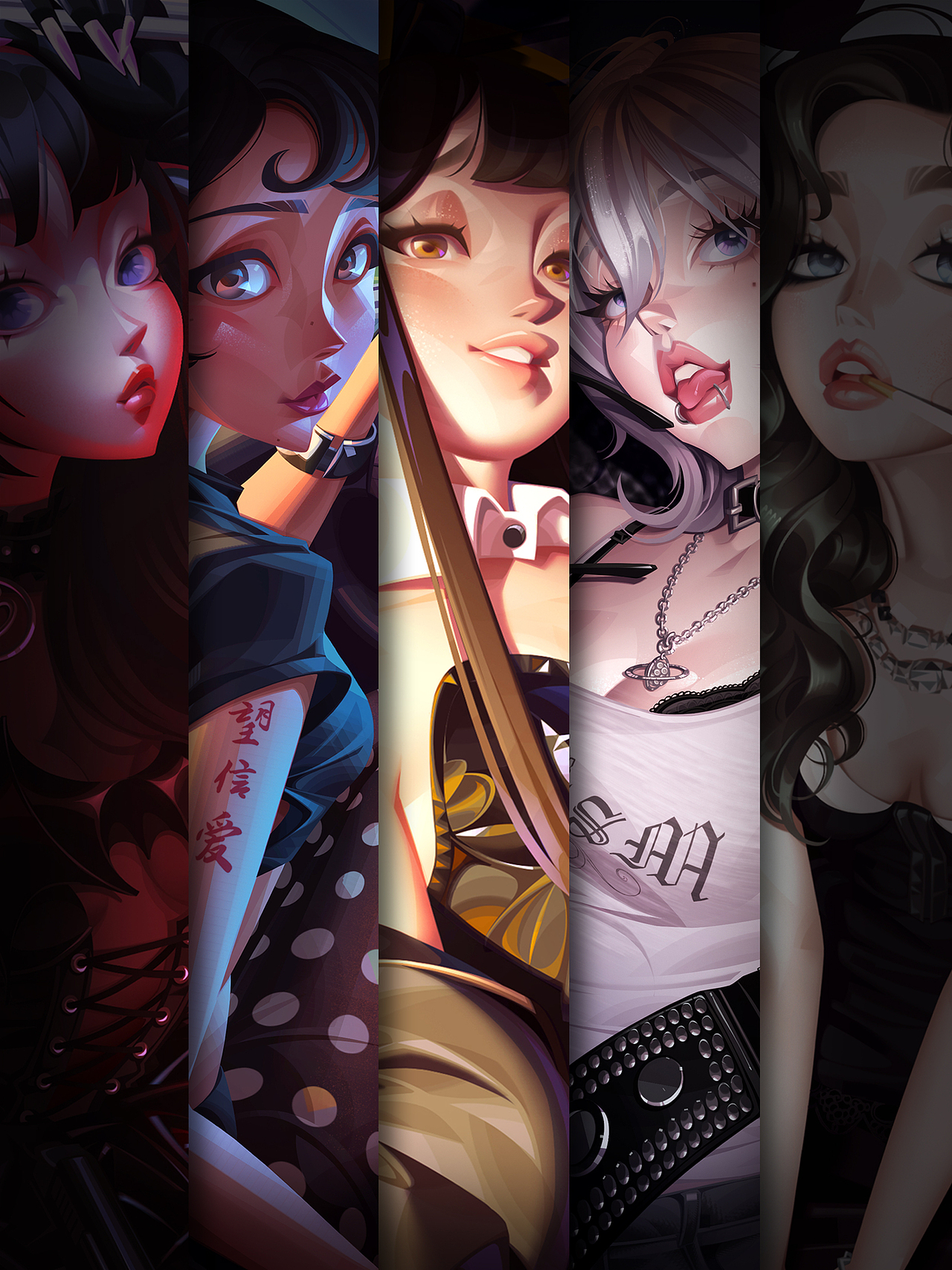 BLACK STYLE🖤（图ZMzk5OTI1Nzk2） - 创作习作 - 站酷设计师Tatooine1986原创素材 - 站酷ZCOOL