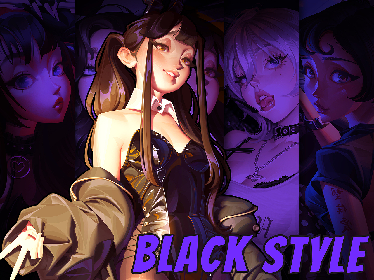BLACK STYLE🖤（图ZMzk5OTI1ODQ0） - 创作习作 - 站酷设计师Tatooine1986原创素材 - 站酷ZCOOL