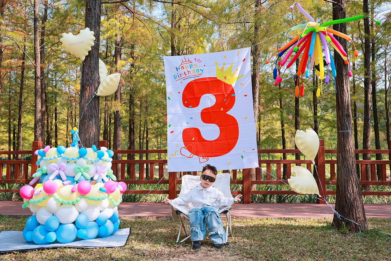 祝小橙子3岁生日快乐!