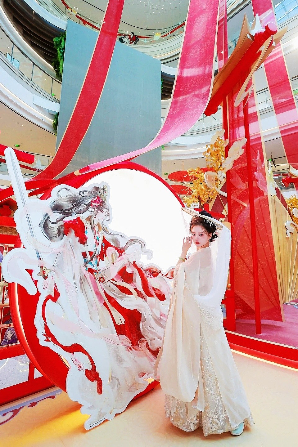 商场美陈|古风新潮流《天官赐福》IP活动美陈-肆墨设计