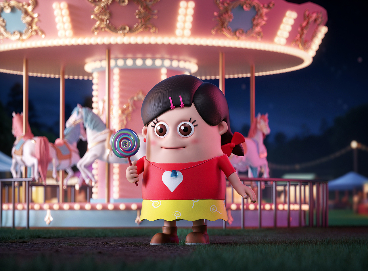 旋转木马与安安