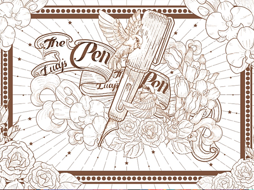 Lucy's Pen｜包装插画案例模拟
