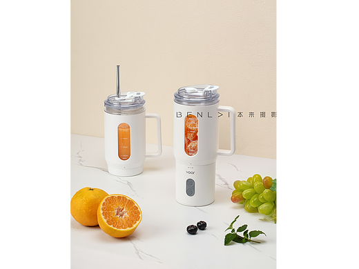 榨汁杯、感应出液机、电动剃毛器、风扇、充电器摄影