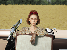 Jill Stuart 眼镜秋季海报