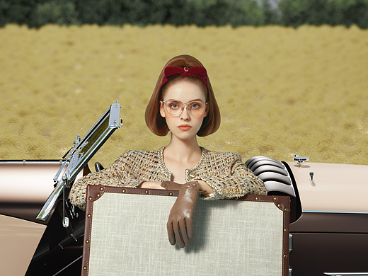 Jill Stuart 眼镜秋季海报