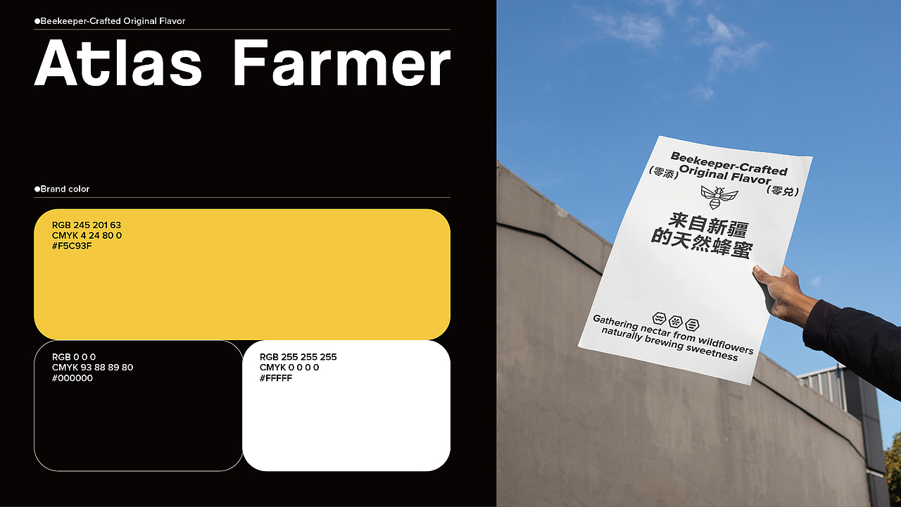 Atlas Farmer 蜂蜜-品牌设计