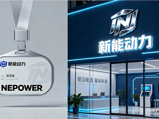 新能源公司品牌设计-新能源VI设计公司