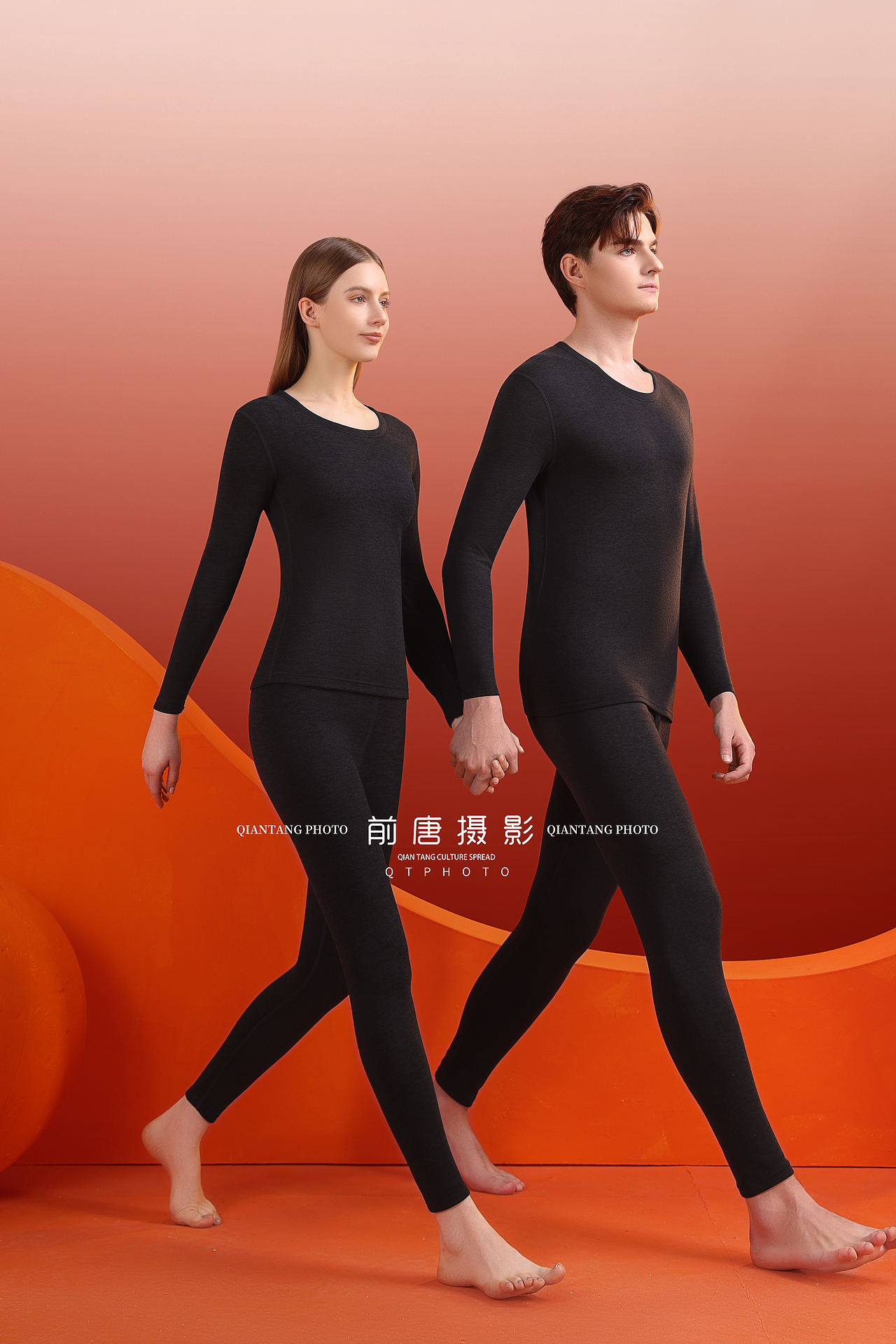 保暖衣 秋衣秋裤 内衣摄影