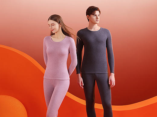 保暖衣 秋衣秋裤 内衣摄影