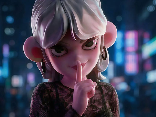 《2045四大名捕》｜当潮玩手办拥有了电影质感