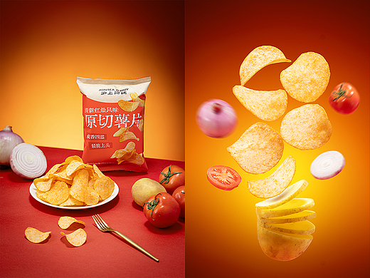 沪上阿姨 × LeftStudio|红烩味原切薯片