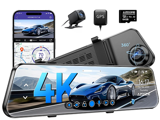 AZDOME PG17 英文版主图及A+图