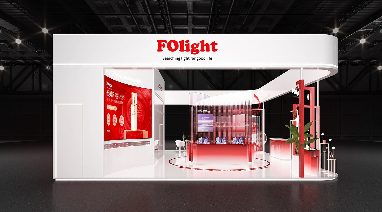 美妆展台（图ZMzk5OTYzNDk2） - 展陈设计 - 站酷设计师Xian鱼不想翻身原创素材 - 站酷ZCOOL