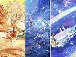 治愈系梦幻插画