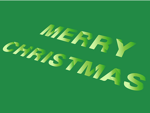 2025年圣诞节字体设计 系列1