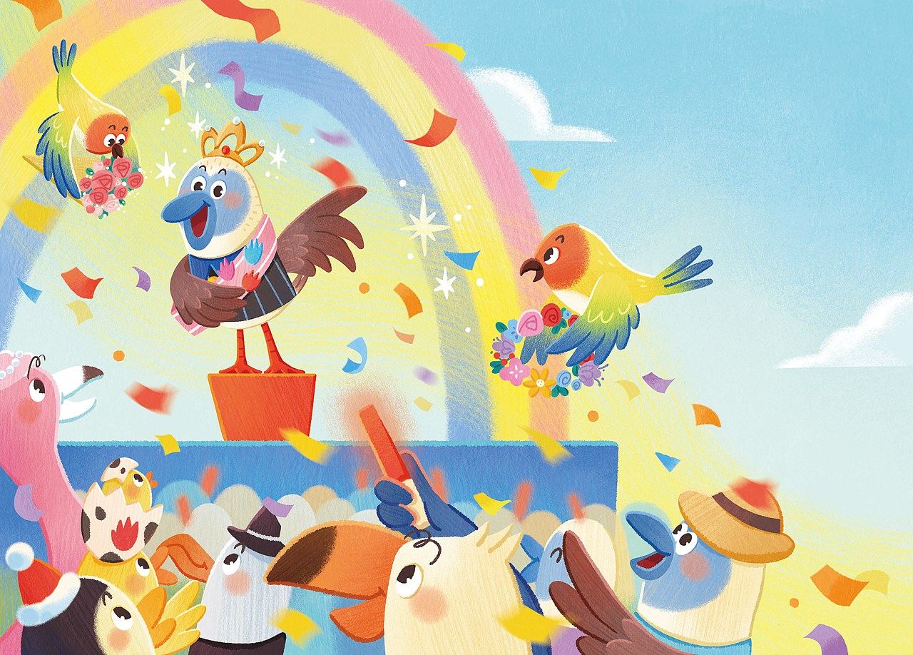 绘本《坚持做自己》（图ZMzk5OTcwNTYw） - 绘本 - 站酷设计师wzqzikii原创素材 - 站酷ZCOOL