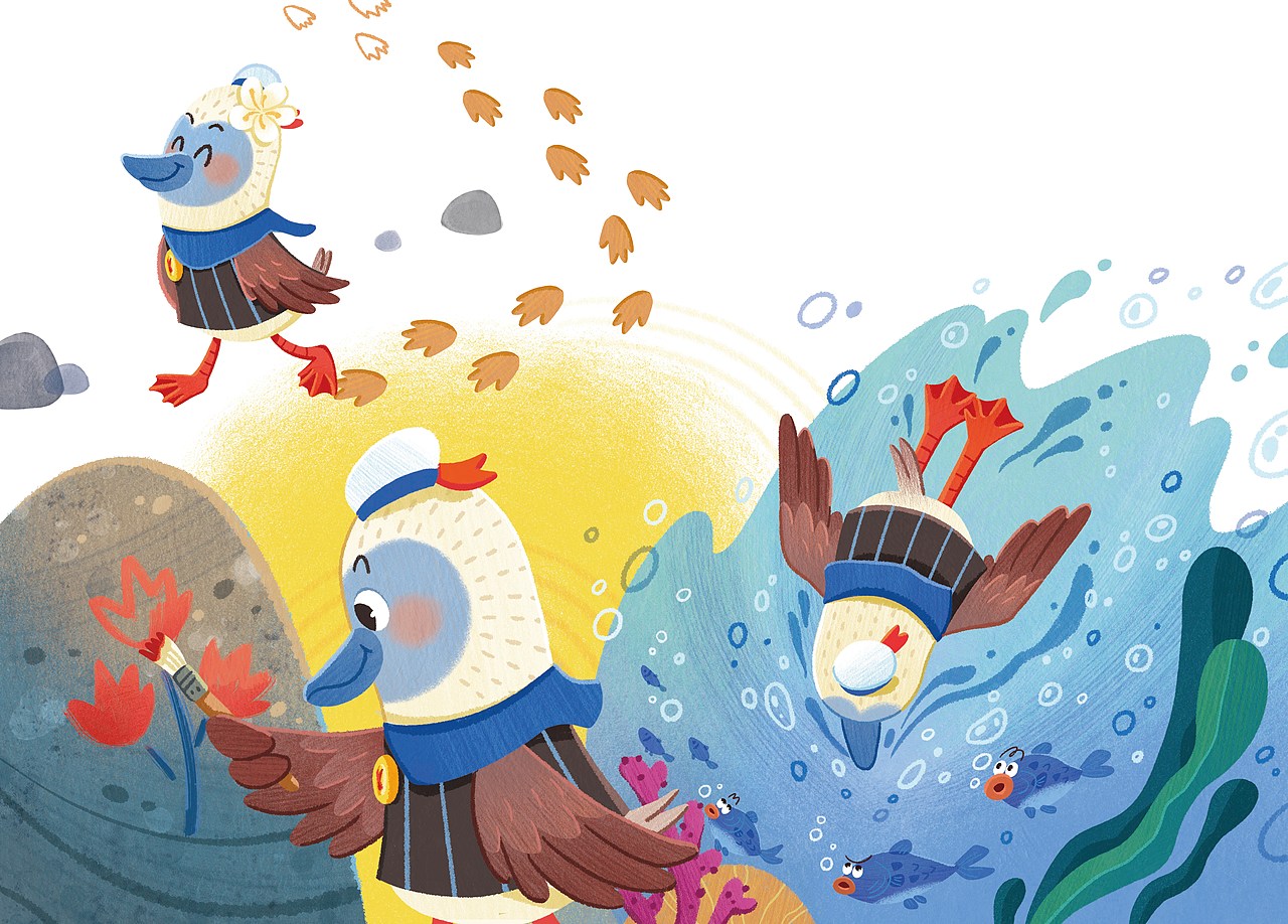 绘本《坚持做自己》（图ZMzk5OTcwNTQ0） - 绘本 - 站酷设计师wzqzikii原创素材 - 站酷ZCOOL