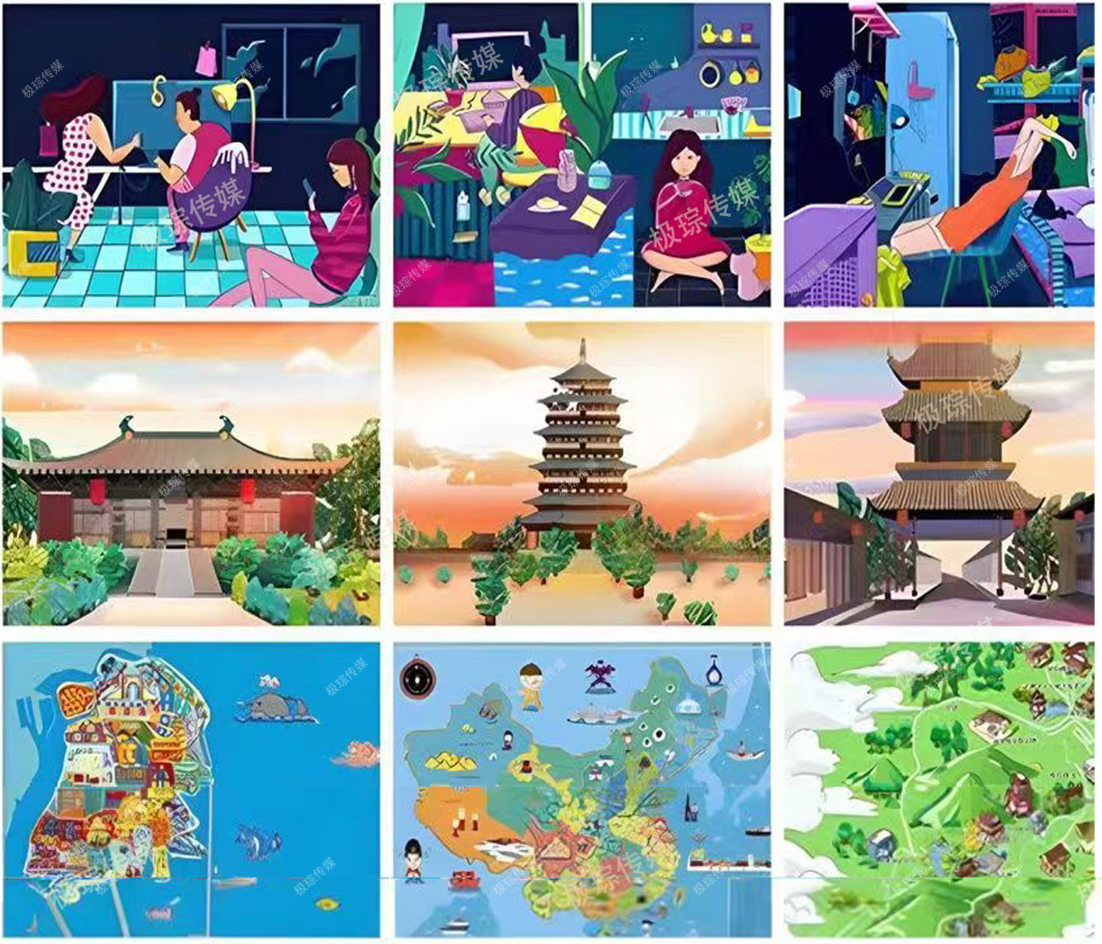 「用画笔与灵魂对话，让商业IP拥有温度」（图ZMTUzMjYyMDg=） - 资讯 - 站酷设计师极琮传媒原创素材 - 站酷ZCOOL