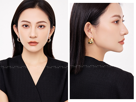 高级感饰品拍摄|耳饰耳环模特拍照|珠宝饰品耳钉拍摄