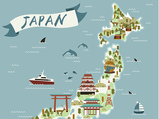 趣绘日本：岛屿上的风物诗