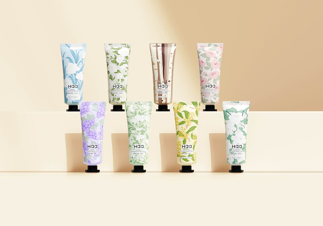 Haa香氛护手霜包装设计（图ZMzk5OTc3MTA0） - 包装 - 站酷设计师西问设计原创素材 - 站酷ZCOOL