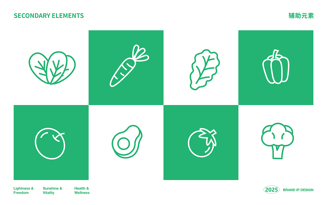 品牌全案设计|轻食品牌IP【逐浪派对】