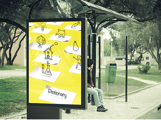 Pictionary(你画我猜)创意海报及广告故事板(2014)