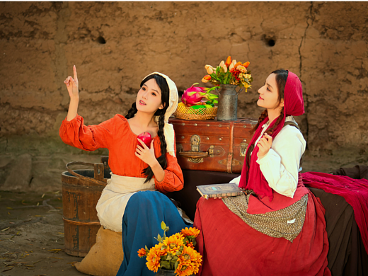 【欧美油画】少女之间的情愫