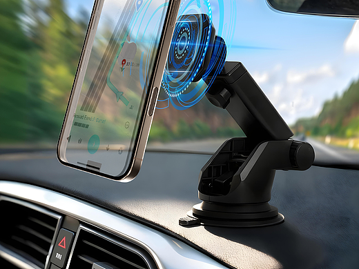 Temu 磁吸手机支架 主图 精修、渲染、AIGC、合成