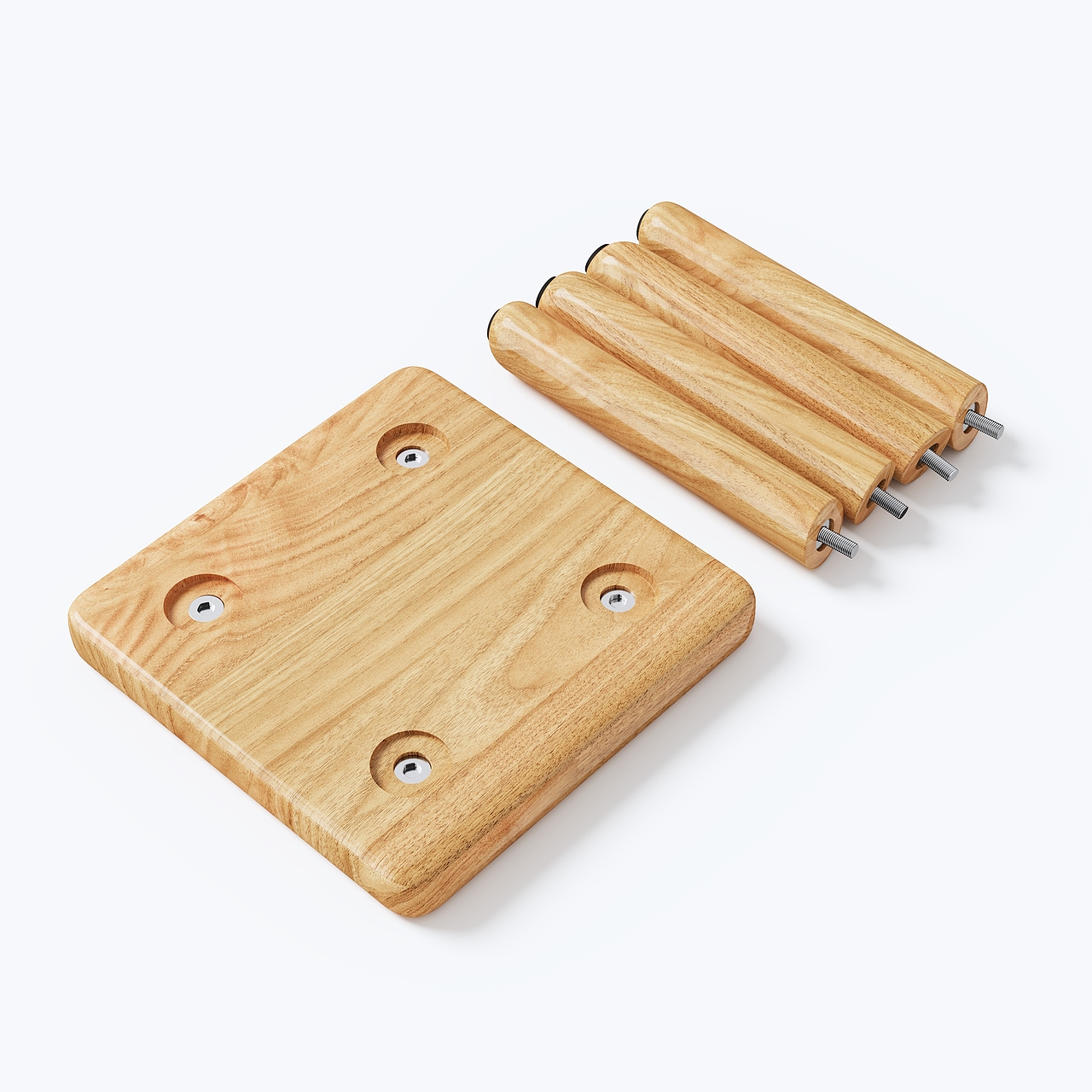 亚马逊家具渲染(小凳子)