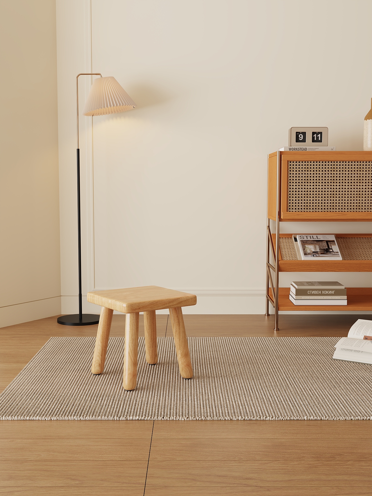 亚马逊家具渲染(小凳子)