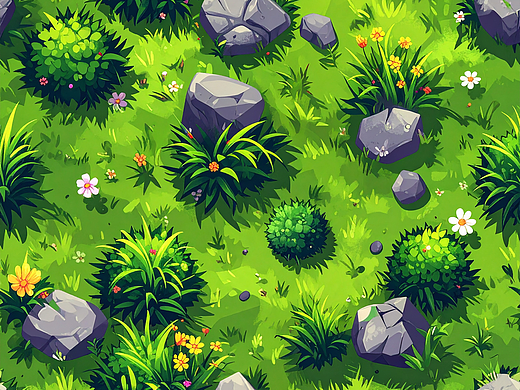 PS神技!2D无缝贴图一键生成