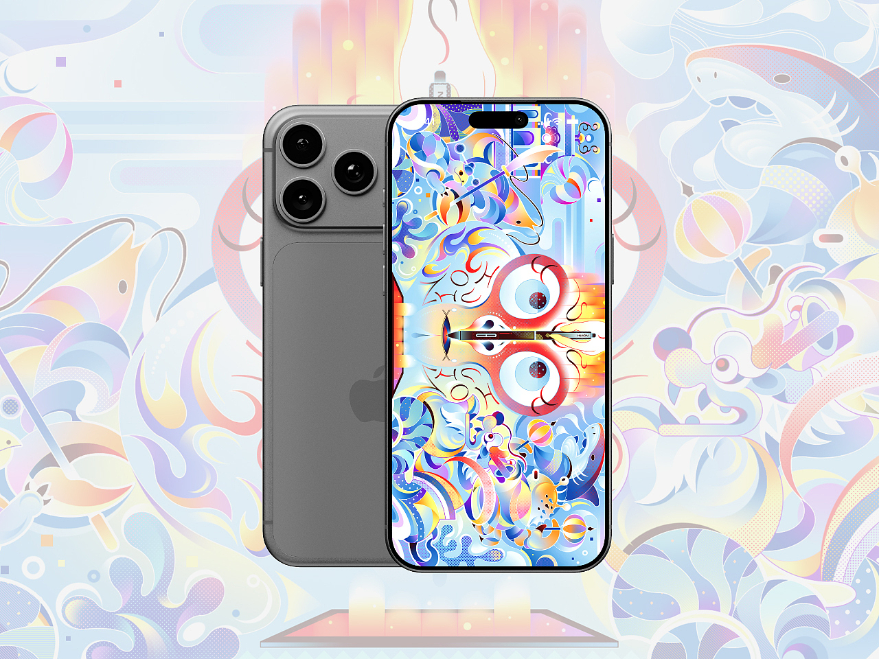 燃动四海·针定乾坤｜绘王 X 黏力仁（图ZMzk5OTkzMjg4） - 商业插画 - 站酷设计师黏力仁原创素材 - 站酷ZCOOL