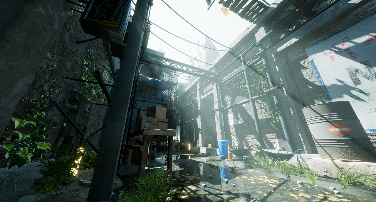 废弃小巷（图ZNDAwMDA0OTU2） - 其他三维 - 站酷设计师DengJH原创素材 - 站酷ZCOOL