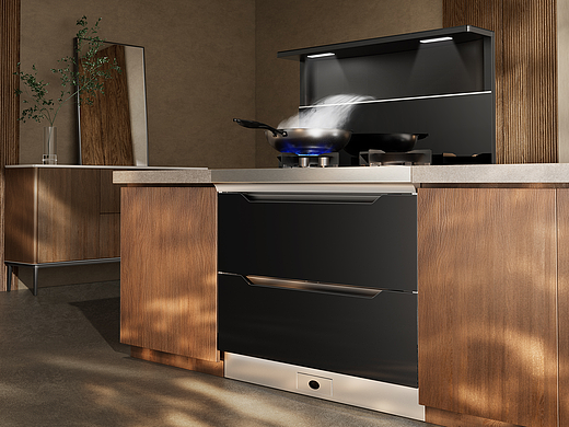 火星人 新款集成灶T18产品包装