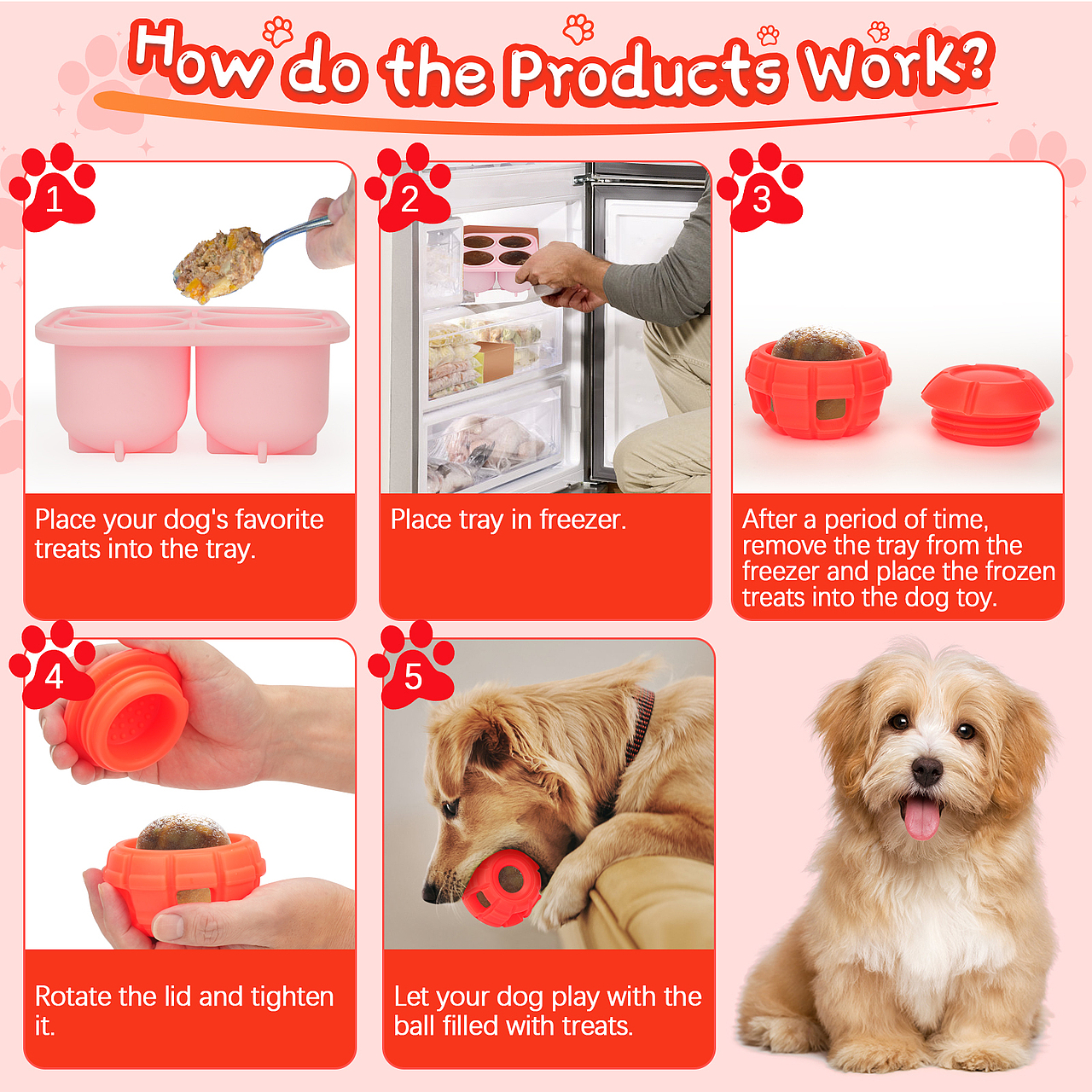 亚马逊主副图案例--宠物食盒