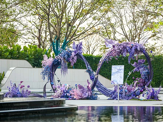 鹏瑞三龙湾地产园林美陈设计