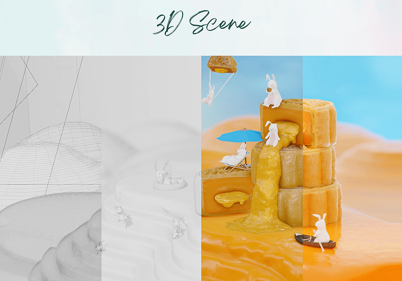 HongKong MX - 3D 视觉设计 - C4D Key Visual