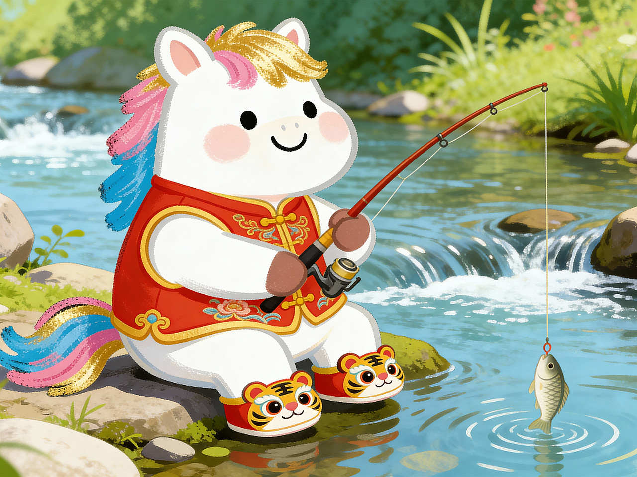 AI辅助设计了一套2026马年全套IP设计及周边文创延展（图ZNDAwMDExMTcy） - 商业插画 - 站酷设计师Cosmos宇宙君原创素材 - 站酷ZCOOL