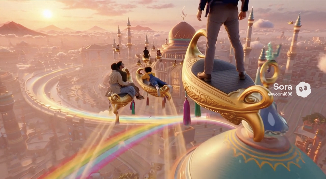 云端都市的日常绮梦（图ZNDAwMDEyMzUy） - AI作品 - 站酷设计师woomina原创素材 - 站酷ZCOOL