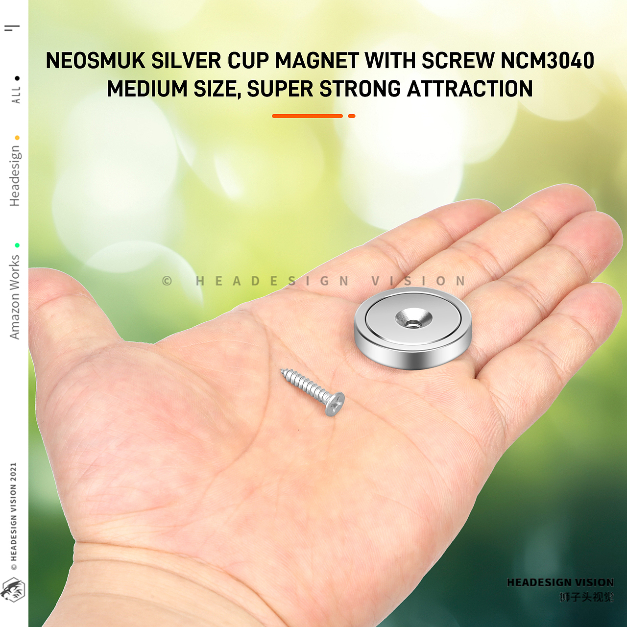 磁铁挂钩产品拍摄_主图设计_A+页面-狮子头视觉